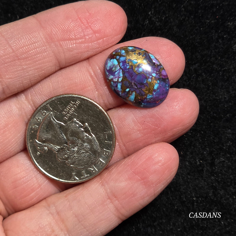 Purple Mohave Composite Cabochon