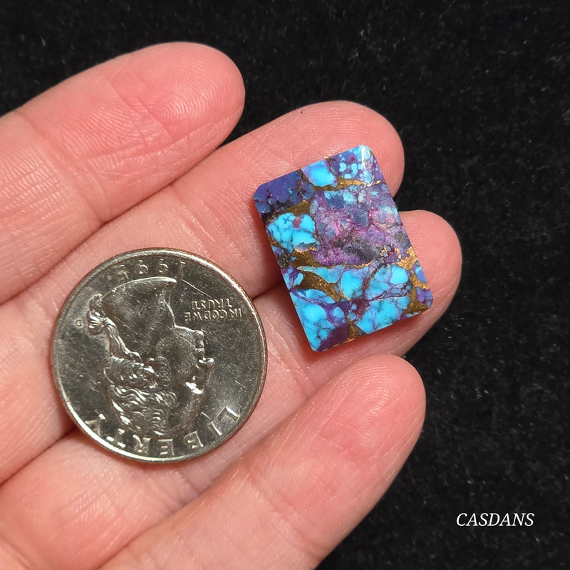 Purple Mohave Composite Cabochon