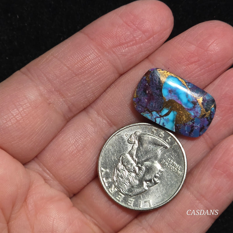 Purple Mohave Composite Cabochon