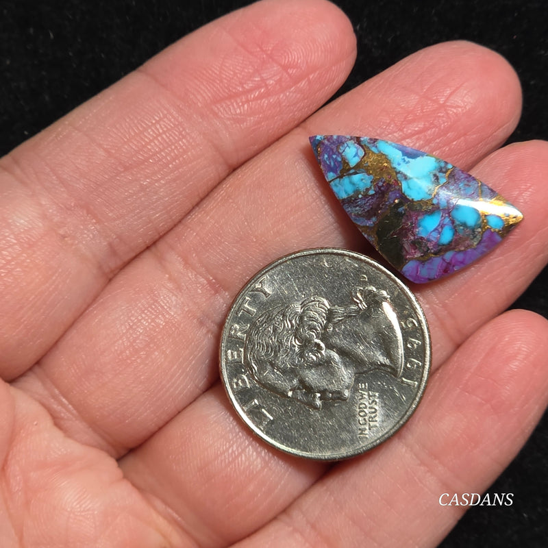 Purple Mohave Composite Cabochon