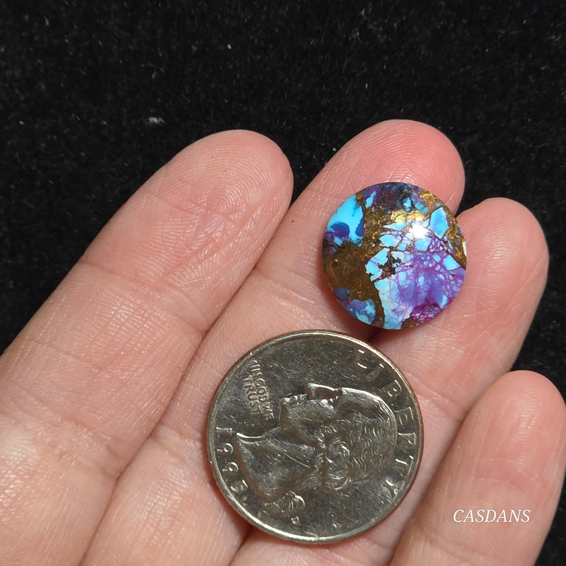 Purple Mohave Composite Cabochon