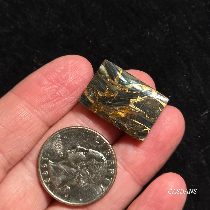 Dream Weaver Composite Cabochon (Contains Mother of Pearl and Abalone Shell)