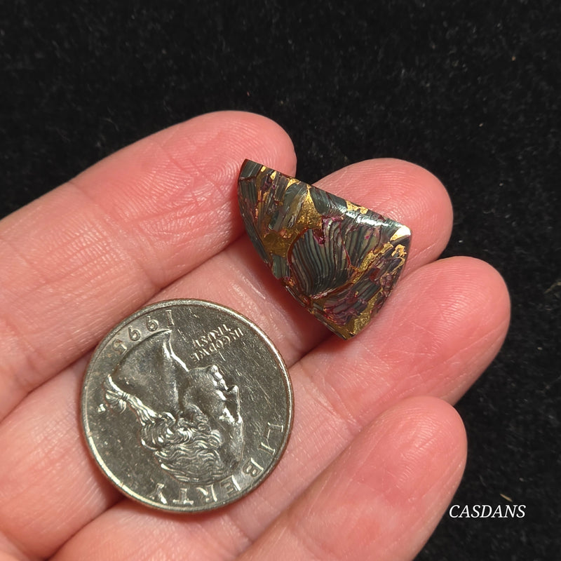 Dream Weaver Composite Cabochon (Contains Mother of Pearl and Abalone Shell)