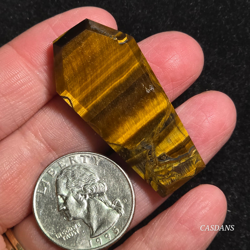 Tiger’s Eye Coffin