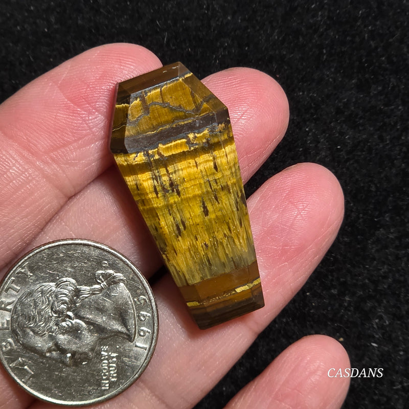 Tiger’s Eye Coffin