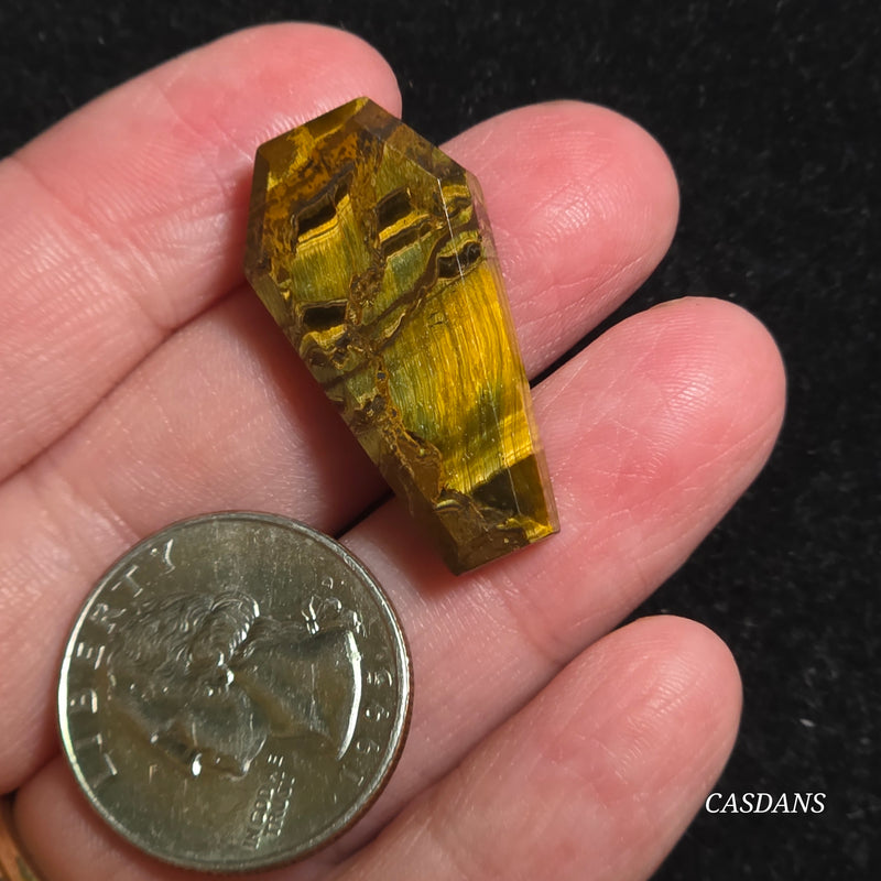 Tiger’s Eye Coffin