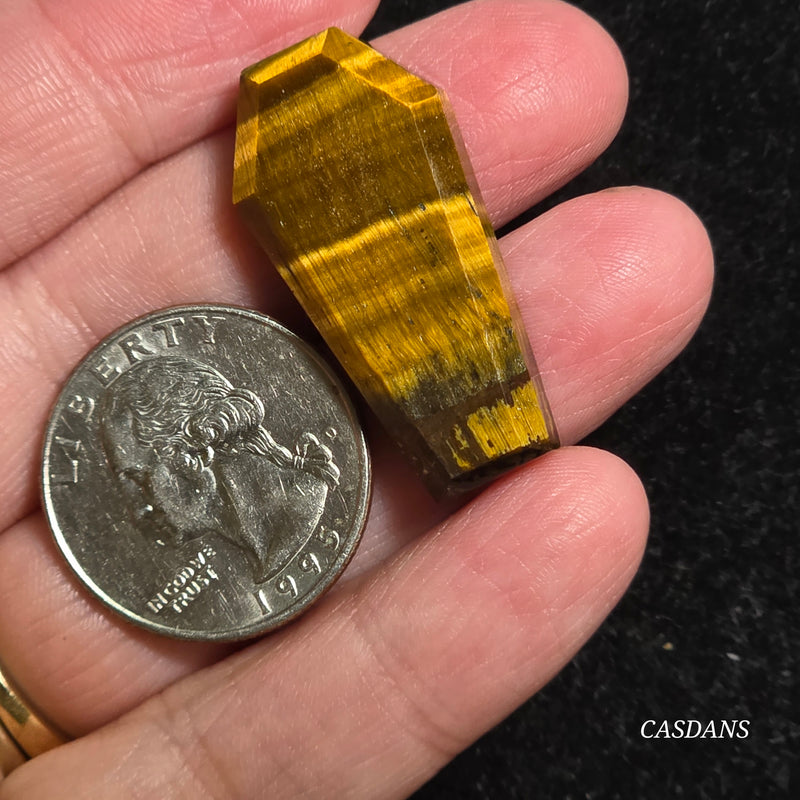 Tiger’s Eye Coffin