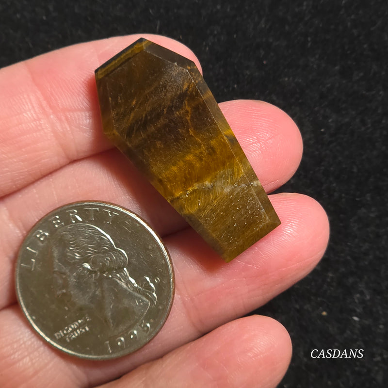 Tiger’s Eye Coffin