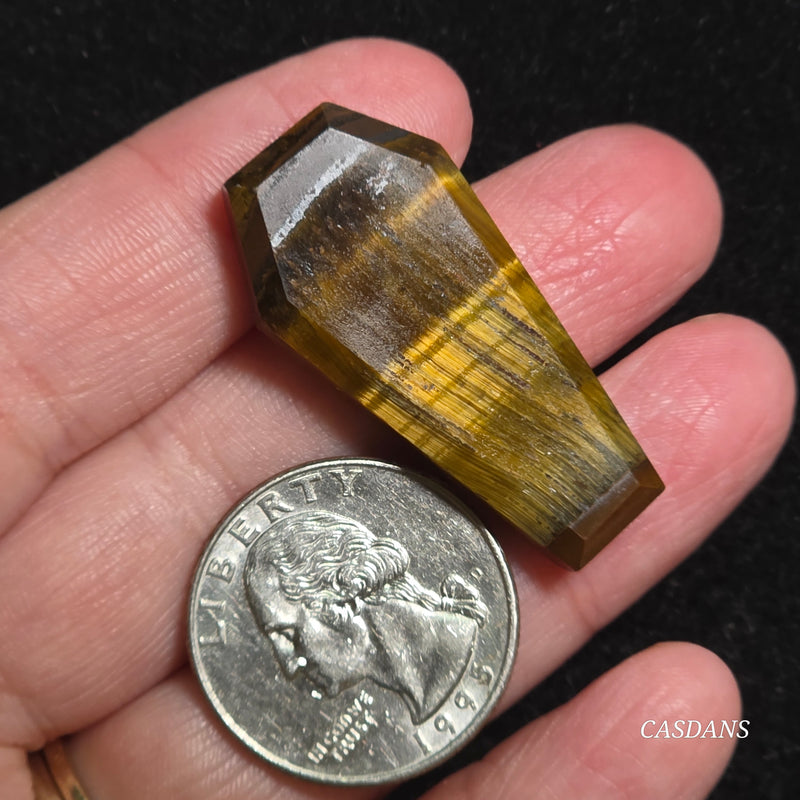 Tiger’s Eye Coffin
