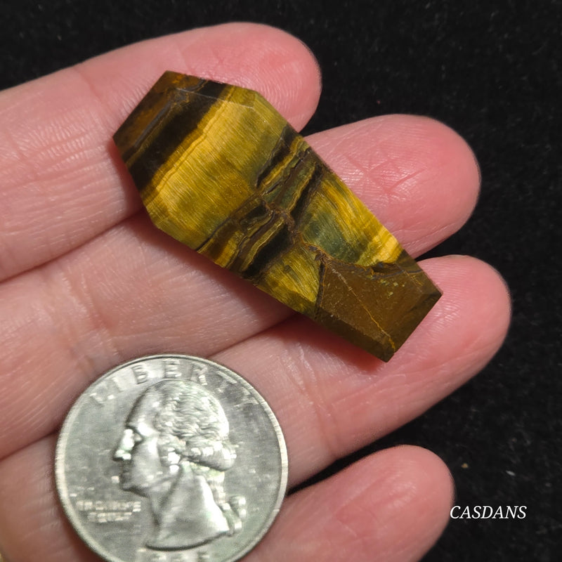 Tiger’s Eye Coffin