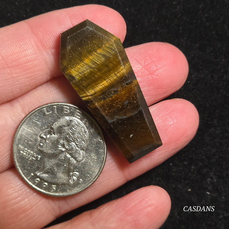 Tiger’s Eye Coffin