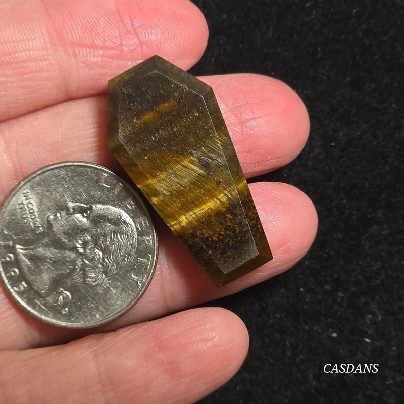 Tiger’s Eye Coffin