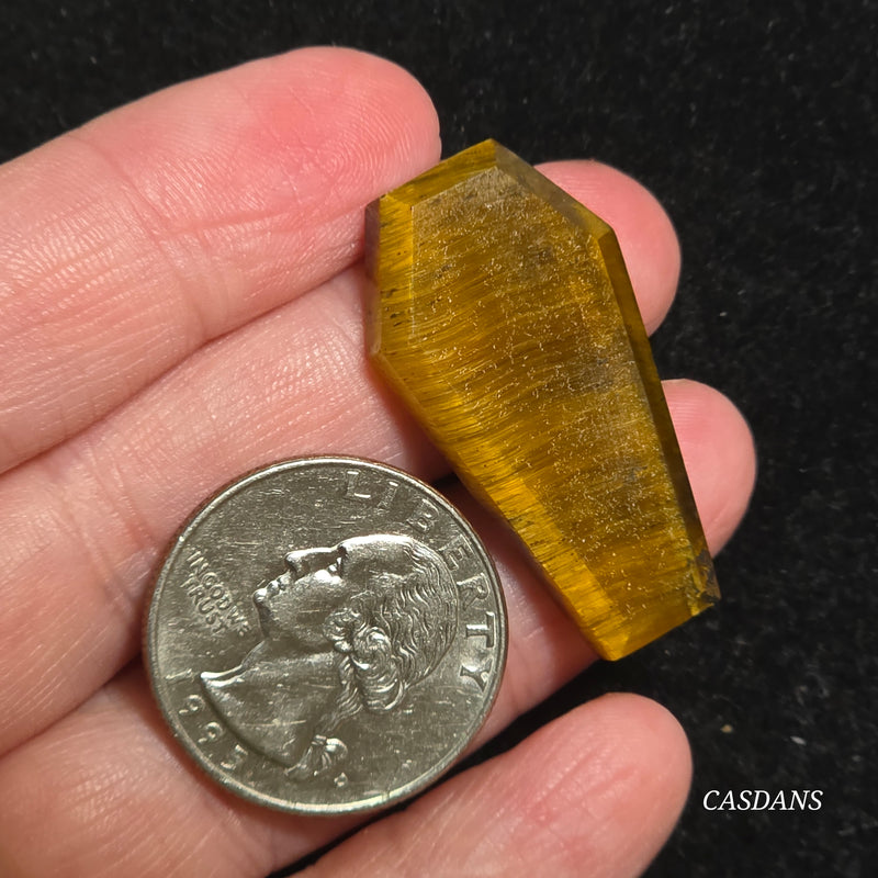 Tiger’s Eye Coffin