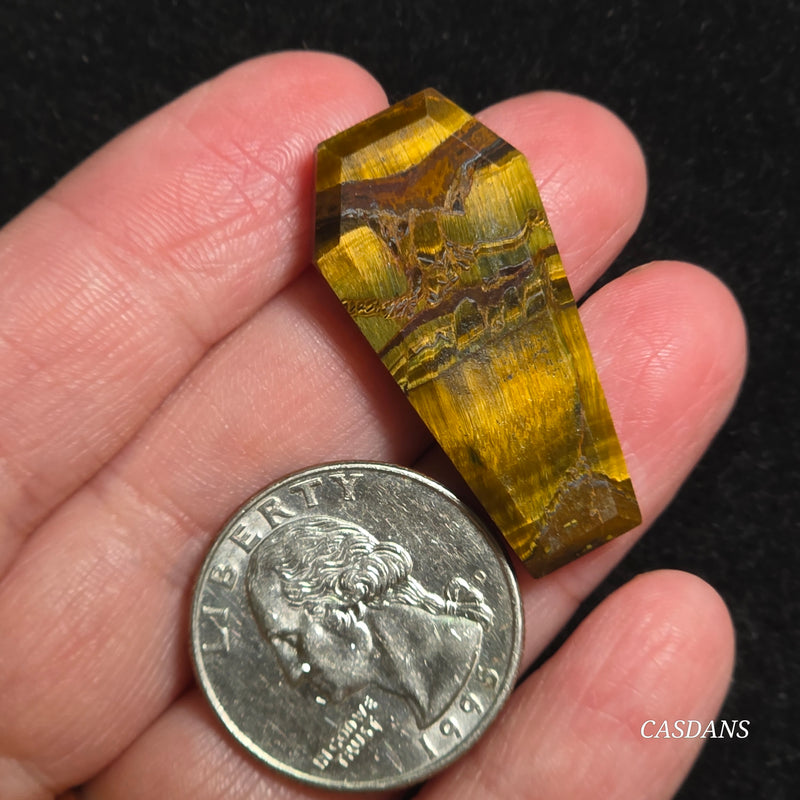 Tiger’s Eye Coffin