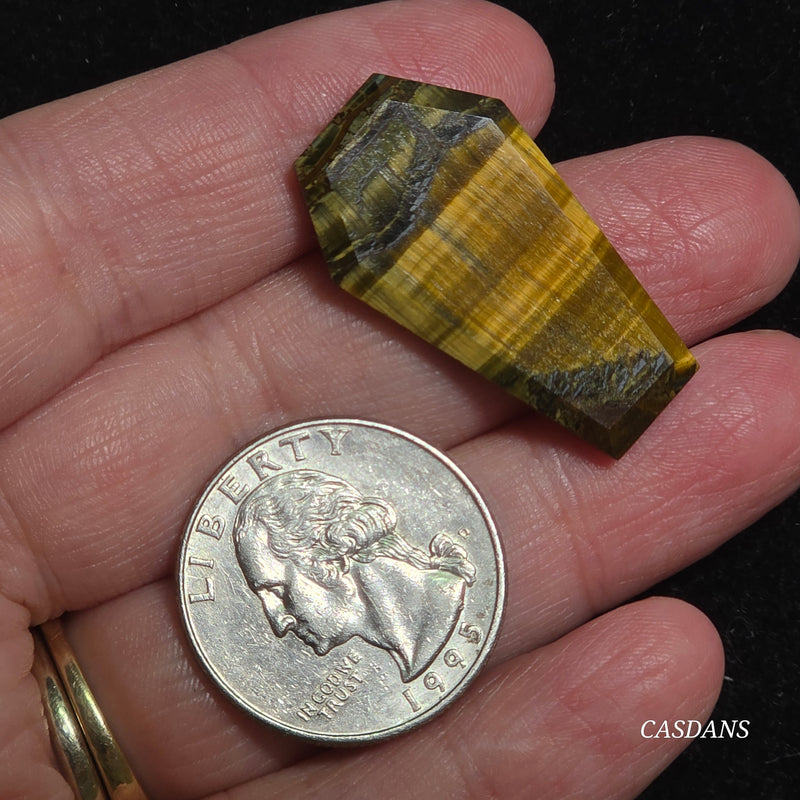 Tiger’s Eye Coffin