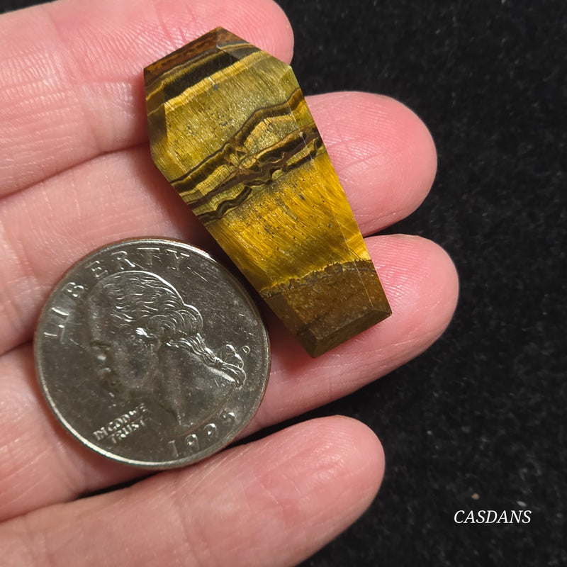 Tiger’s Eye Coffin