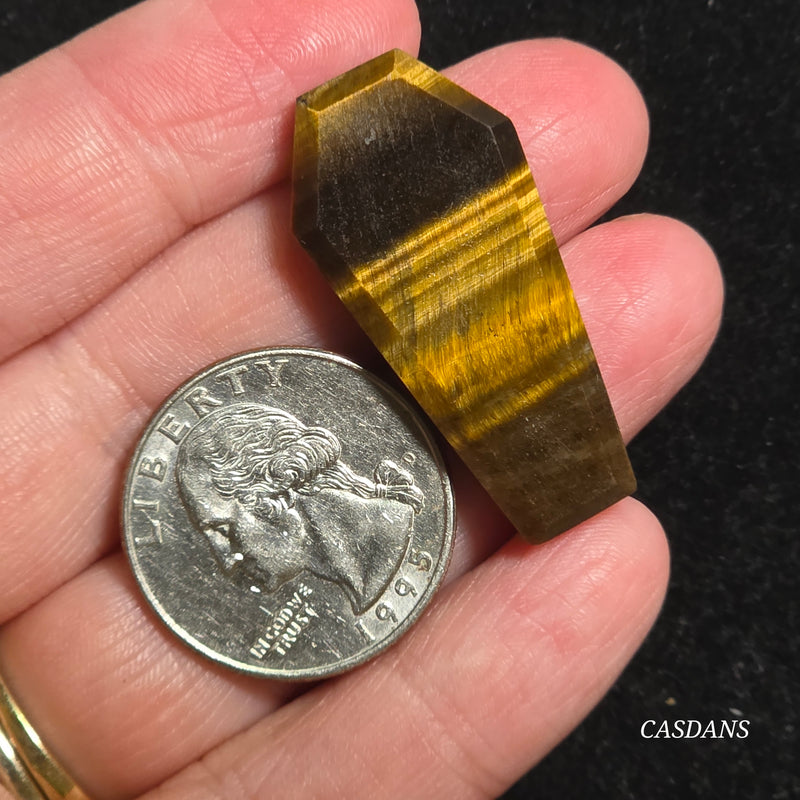 Tiger’s Eye Coffin
