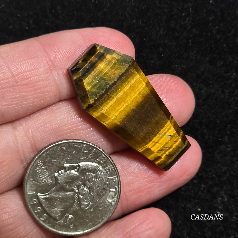 Tiger’s Eye Coffin