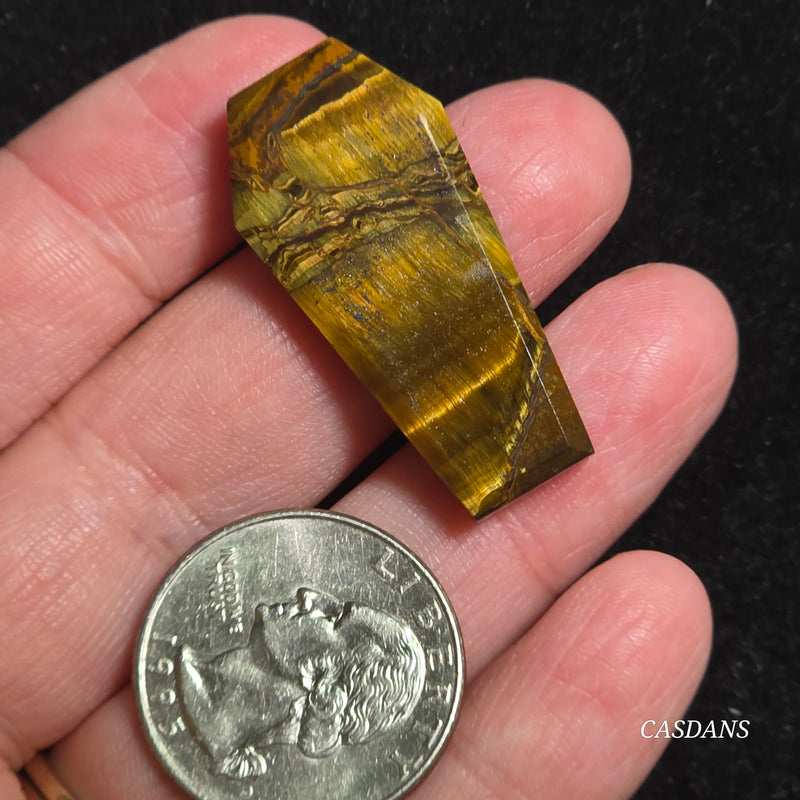 Tiger’s Eye Coffin