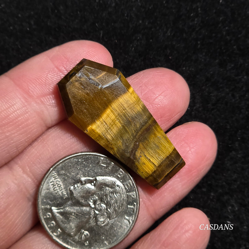 Tiger’s Eye Coffin