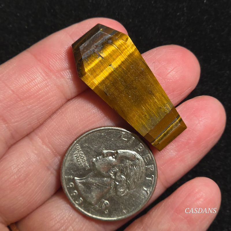 Tiger’s Eye Coffin