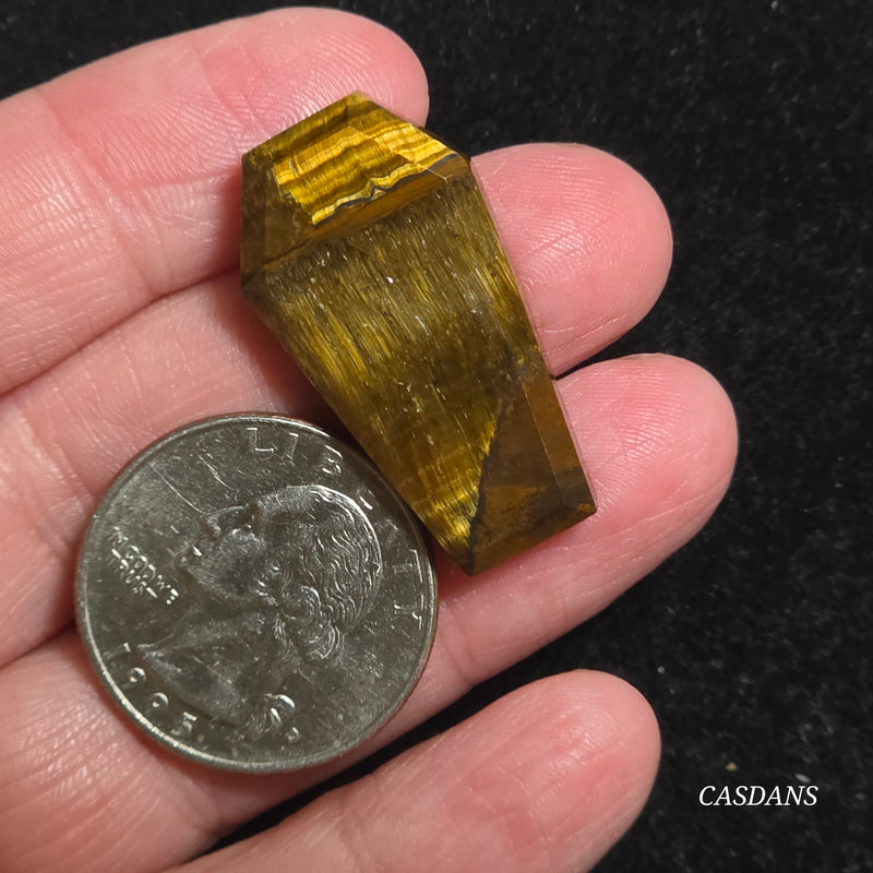 Tiger’s Eye Coffin