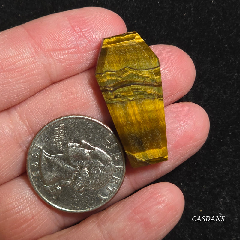 Tiger’s Eye Coffin