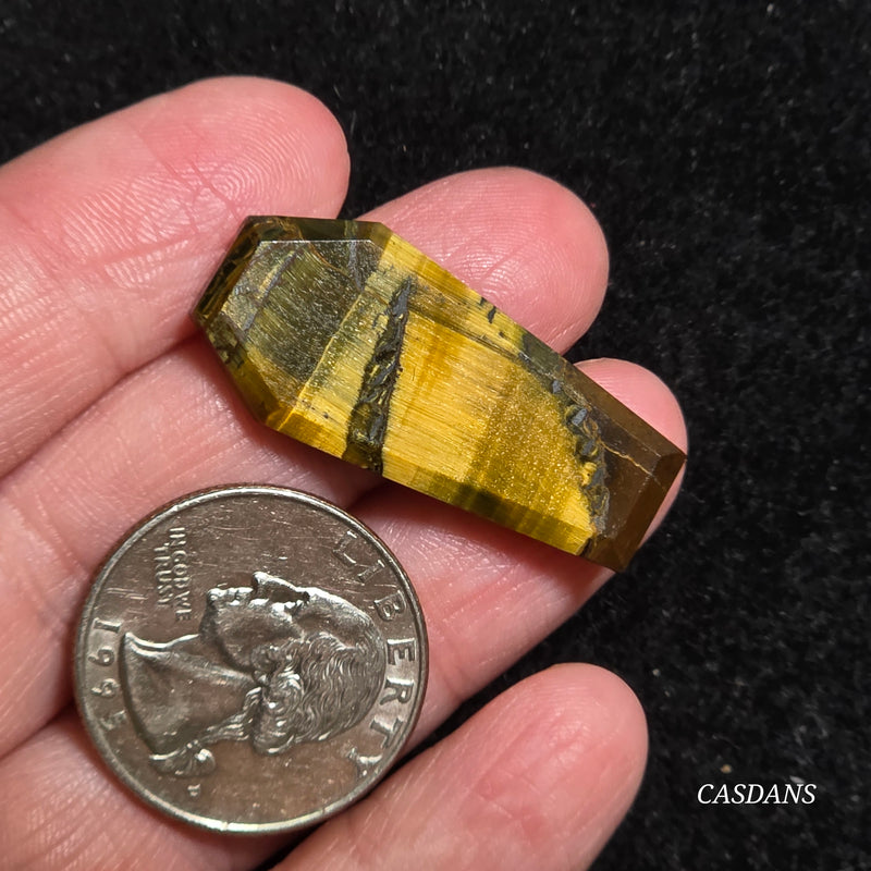 Tiger’s Eye Coffin