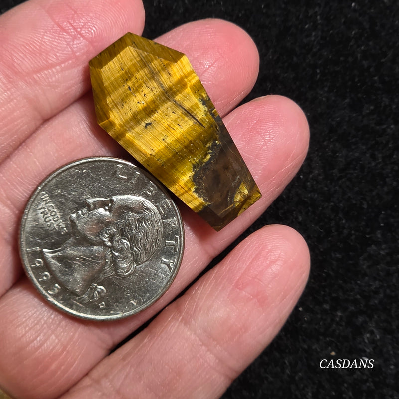 Tiger’s Eye Coffin