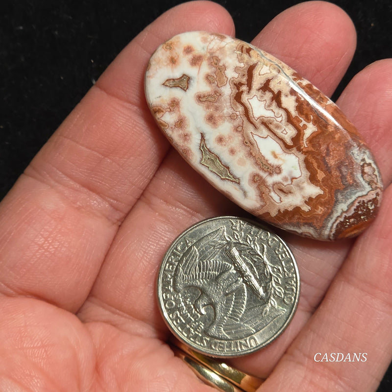 Rosetta Jasper Cabochon