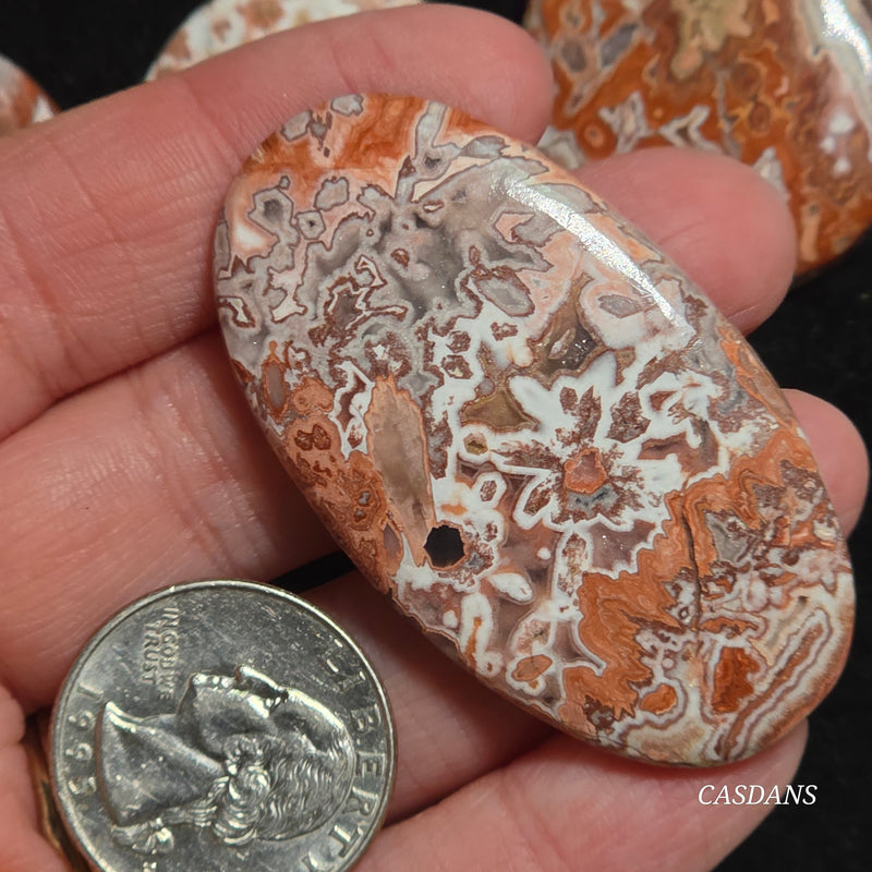 Rosetta Jasper Cabochon