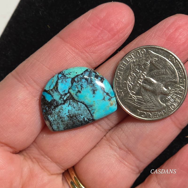 Kingman Turquoise Composite Cabochon