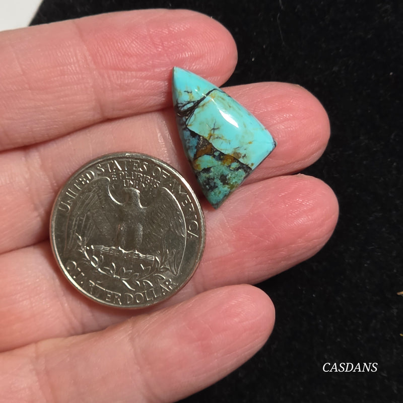 Kingman Turquoise Composite Cabochon