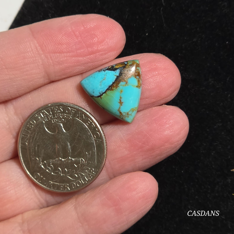 Kingman Turquoise Composite Cabochon