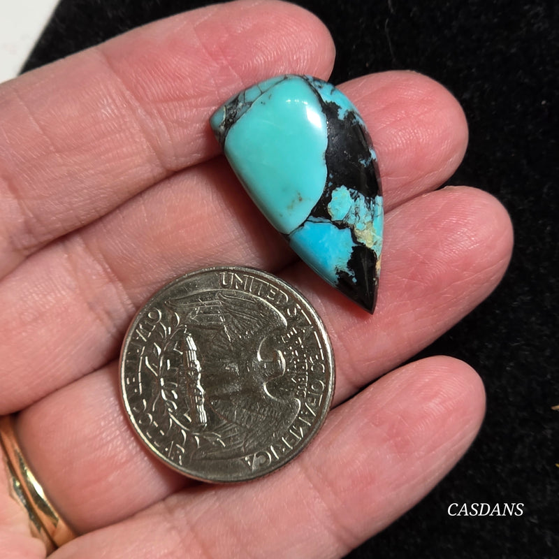 Kingman Turquoise Composite Cabochon