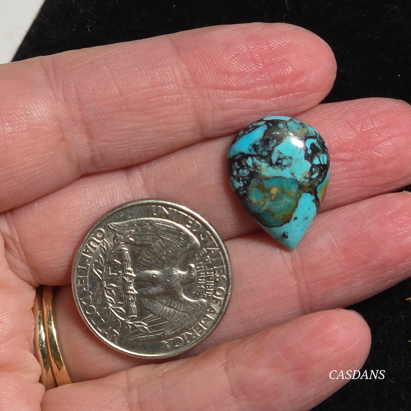 Kingman Turquoise Composite Cabochon