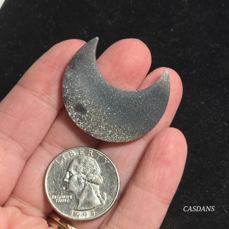 Grape Agate Moon