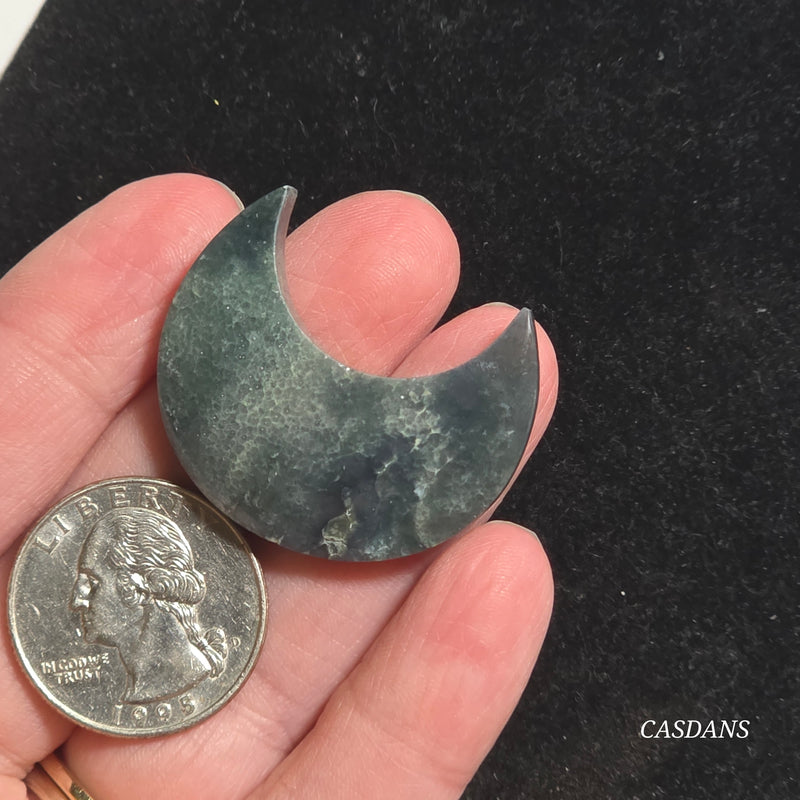 Grape Agate Moon