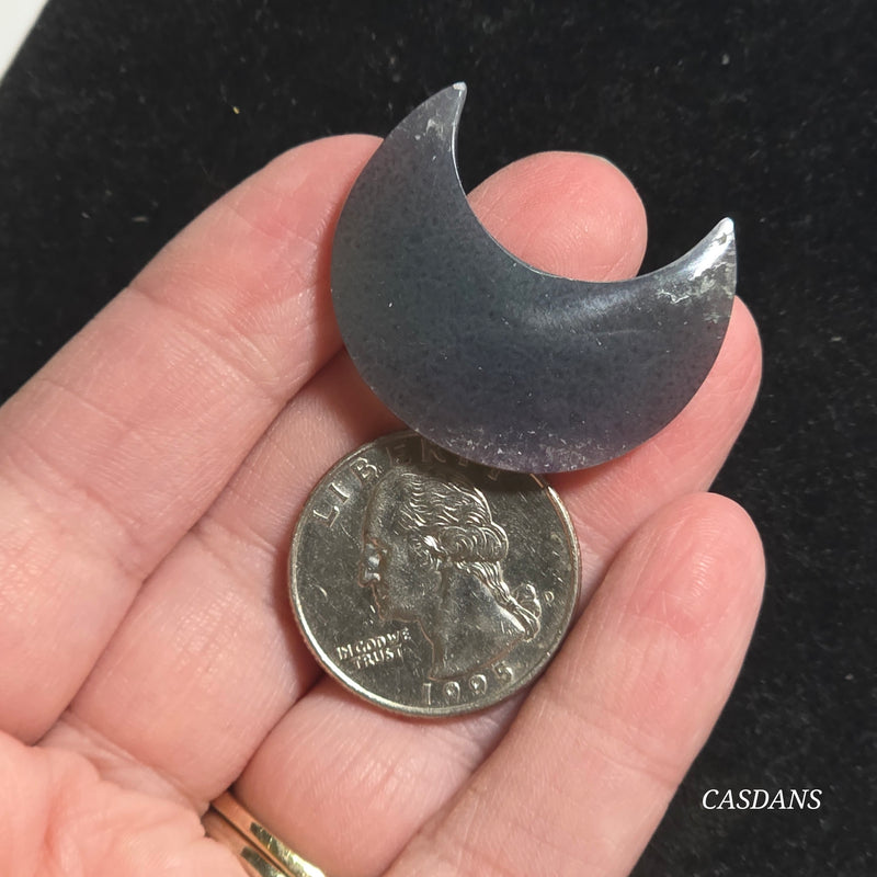 Grape Agate Moon