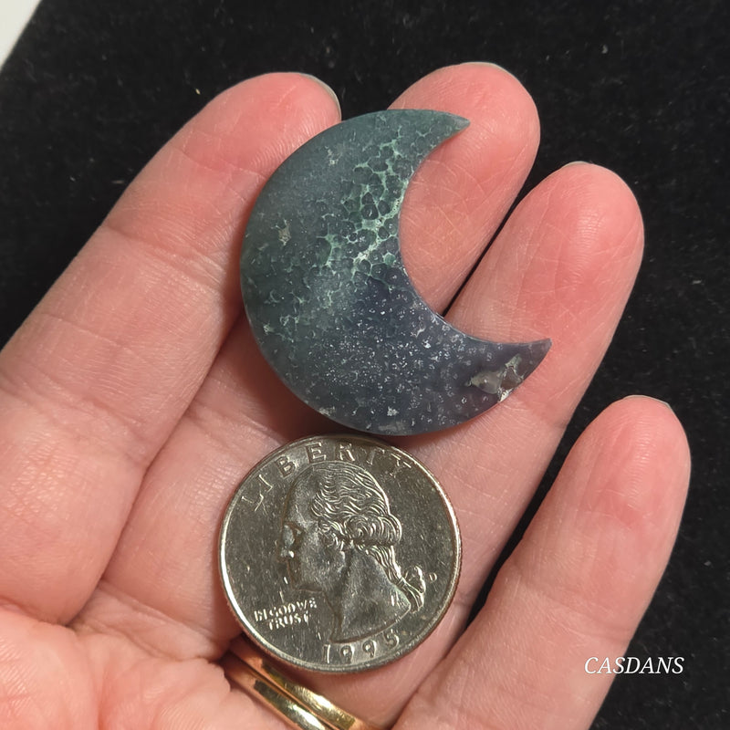 Grape Agate Moon