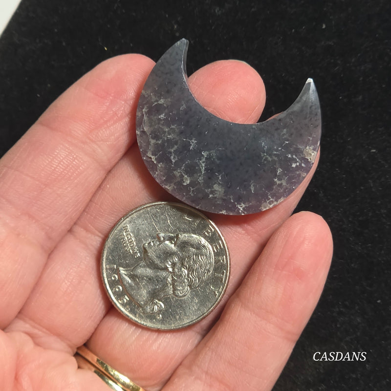 Grape Agate Moon
