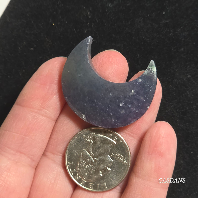 Grape Agate Moon