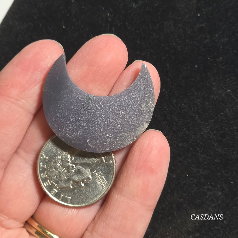 Grape Agate Moon