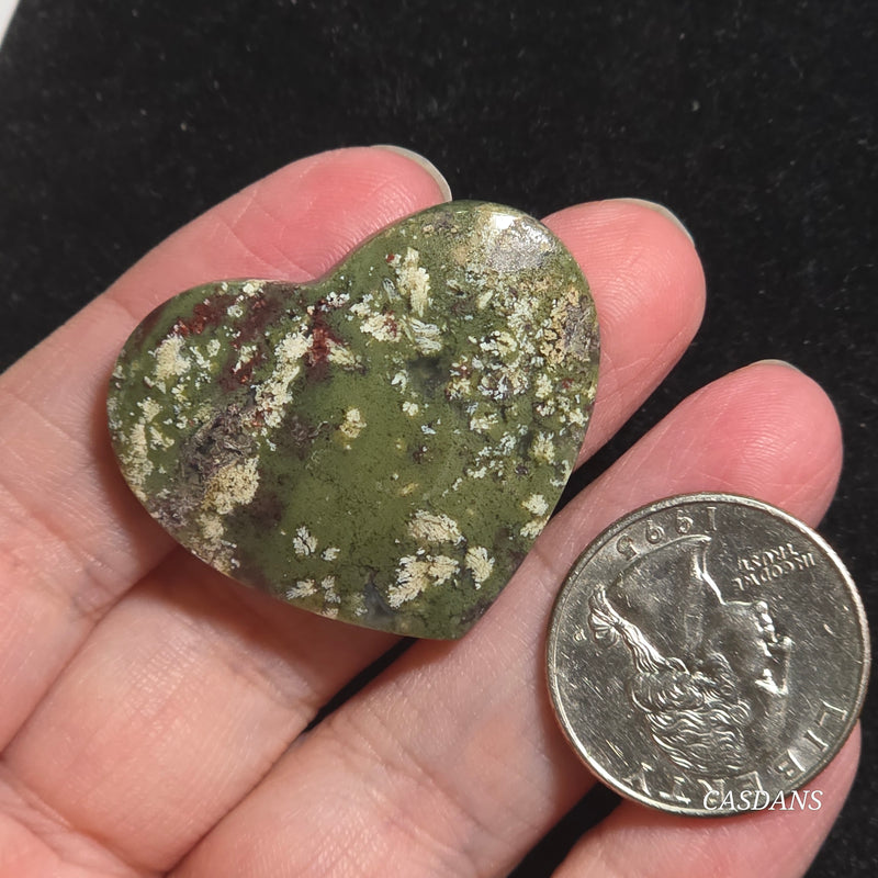 Moss Agate Cabochon