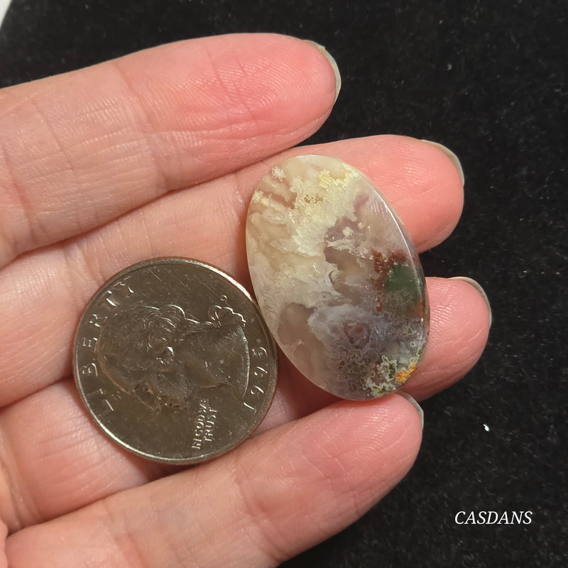 Moss Agate Cabochon