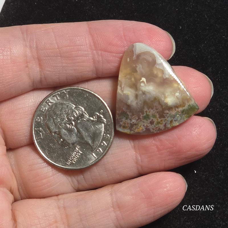 Moss Agate Cabochon