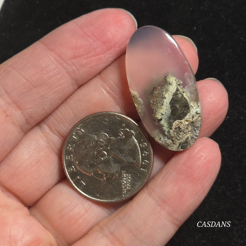 Moss Agate Cabochon