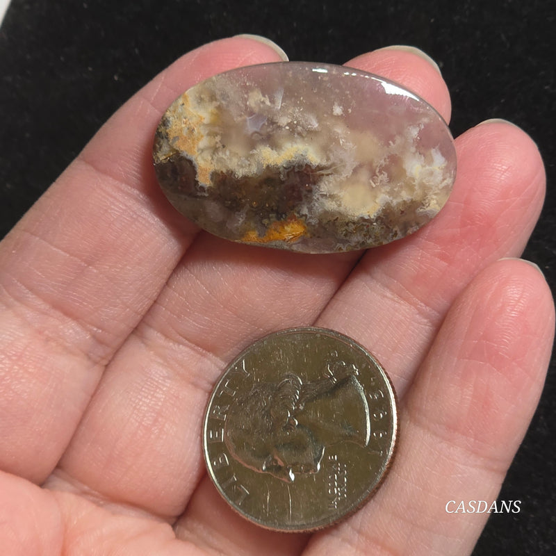 Moss Agate Cabochon