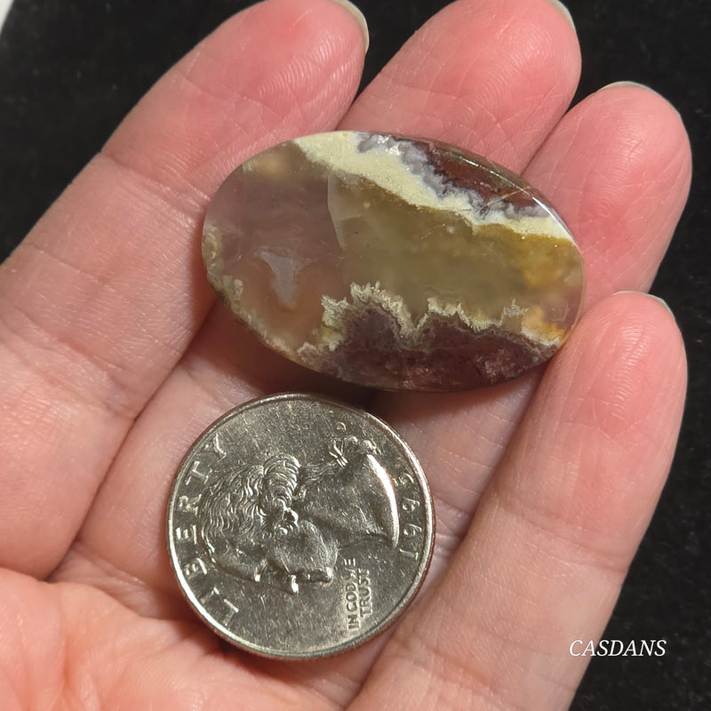 Moss Agate Cabochon