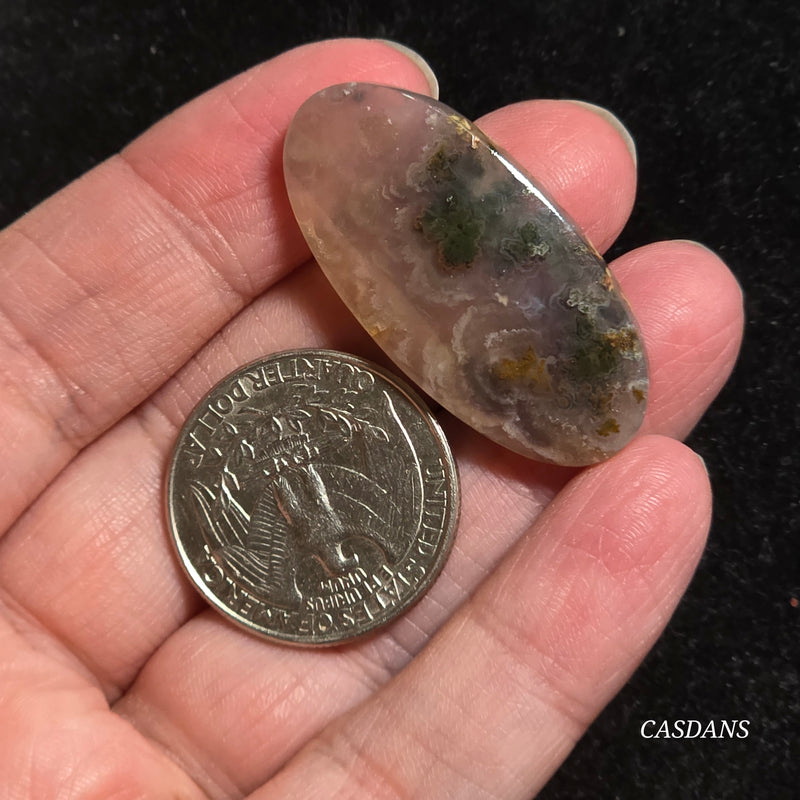 Moss Agate Cabochon